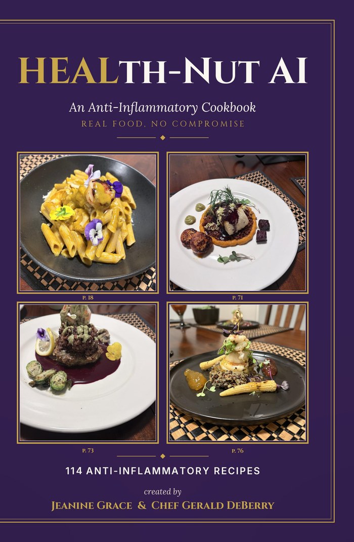 HealthNut AI cookbook front cover